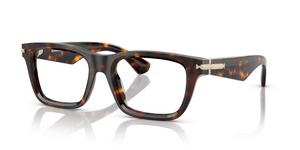 3002 - Dark Havana with Clear Lenses