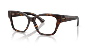 3002 - Dark Havana with Clear Lenses
