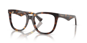 3002 - Dark Havana with Clear Lenses