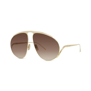 30F - Shiny Yellow with Brown Gradient Lenses