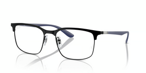 3171 - Black On Black with Clear Lenses