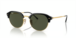 601/31 - Black On Gold with Green Lenses