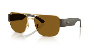 001/33 - Arista Gold with Brown Lenses