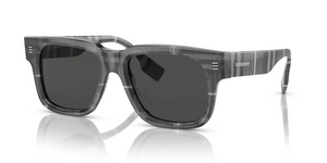 380487 - Charcoal Check with Dark Grey Lenses