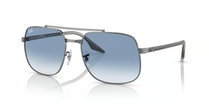 004/3F - Gunmetal with Gradient Blue Lenses