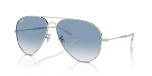 003/3F - Silver with Clear & Blue Lenses
