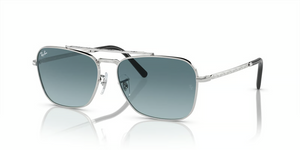 003/3M - Silver with Blue/Grey Lenses