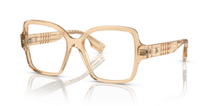4063 - Beige with Clear Lenses