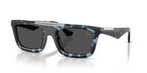 411187 - Blue Havana with Dark Grey Lenses
