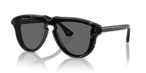 411187 - Blue Havana with Dark Grey Lenses