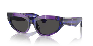 411387 - Check Violet with Dark Grey Lenses