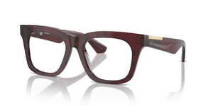 4115 - Check Red with Clear Lenses