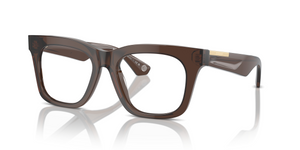4116 - Brown with Clear Lenses