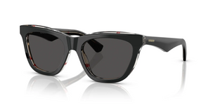 412187 - Top Black On Vintage Check with Dark Grey Lenses