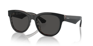 412187 - Top Black On Vintage Check with Dark Grey Lenses