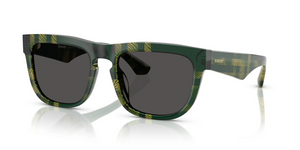 412587 - Check Green with Dark Grey Lenses