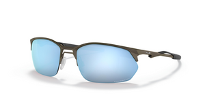 414506 - Satin Lead with Prizm Deep Water Polarized Lenses