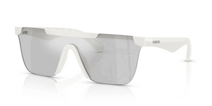 417269 - White with Light Grey Tampo Silver Lenses