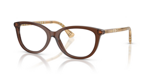 4178 - Brown with Clear Lenses