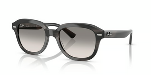 140432 - Striped Grey with Clear Gradient Grey Lenses