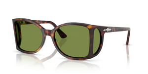 24/4E - Havana with Green Lenses
