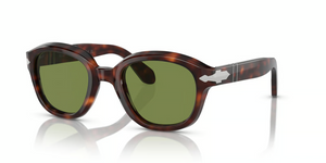 24/4E - Havana with Green Lenses