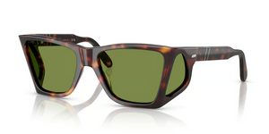 24/4E - Havana with Green Lenses