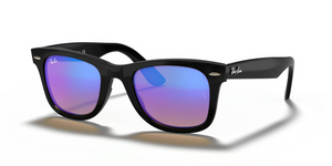 601/4O - Black with Blue Gradient Flash Lenses