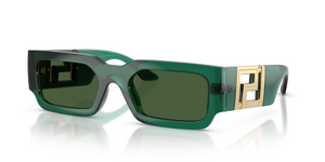 514471 - Transparent Green with Dark Green Lenses
