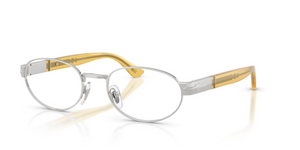 518 - Silver with Clear Lenses