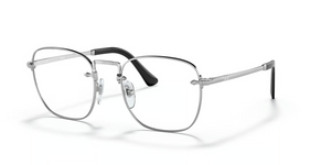 518 - Silver with Clear Lenses
