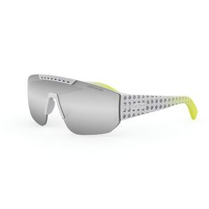 51A4 - Matte Grey with Silver Mirror Lenses