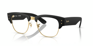 5204 - Sand Black On Gold with Clear Lenses