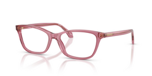 5234 - Transparent Amarena with Clear Lenses