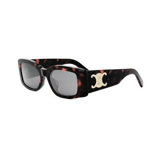 52A - Shiny Dark Havana with Smoke Lenses