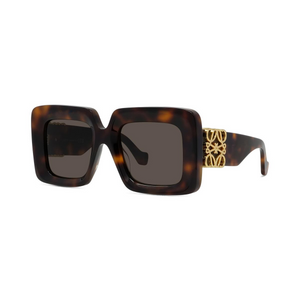 52E - Shiny Havana with Brown Lenses