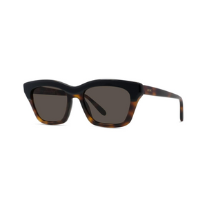 52E- Shiny Havana with Brown Lenses