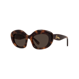 52E- Shiny Havana with Brown Lenses