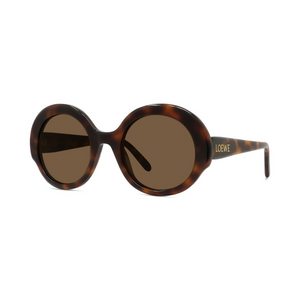 52E - Shiny Havana with Brown Lenses