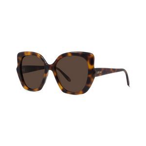 52E - Shiny Havana with Brown Lenses