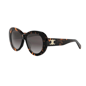 52F - Shiny Havana with Brown Gradient Lenses
