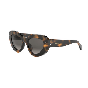 52F - Shiny Havana with Brown Gradient Lenses
