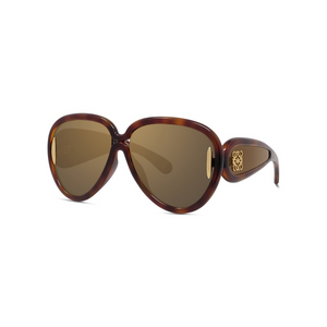52G - Shiny Havana with Brown Mirror Lenses