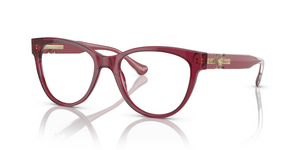 5357 - Transparent Red with Clear Lenses