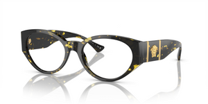 5428 - Havana with Clear Lenses