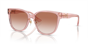 543413 - Peach Transparent with Pink Gradient Pink Lenses