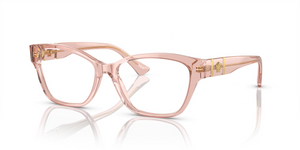 5434 - Brown Transparent with Clear Lenses