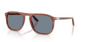 96/56 - Terra Di Siena with Light Blue Lenses