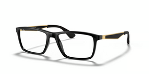 5644 - Black with Clear Lenses