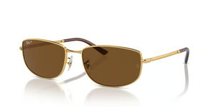 001/57 - Arista Gold with Polarized Brown Lenses